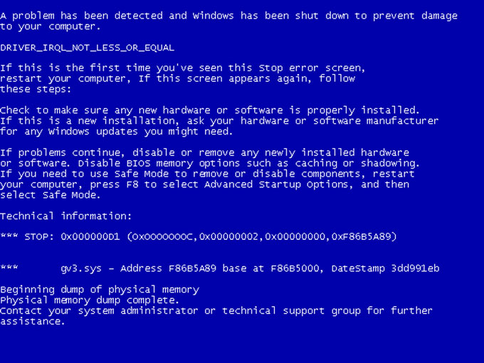 BSoD